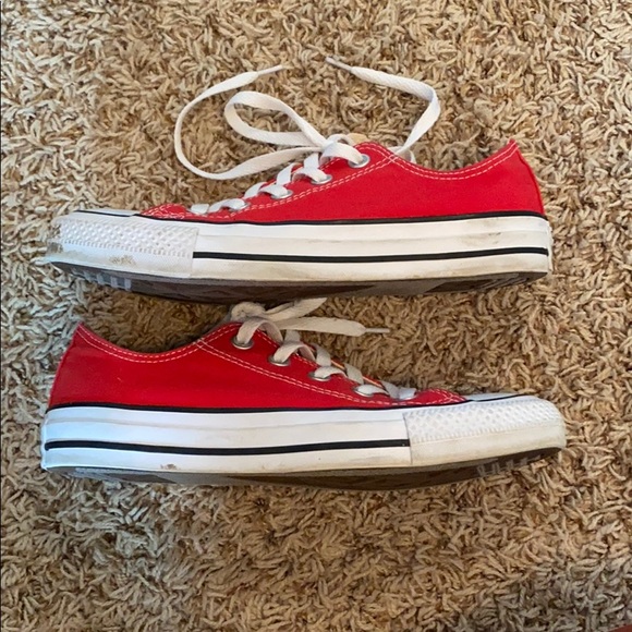 Red Converse - Picture 3 of 4